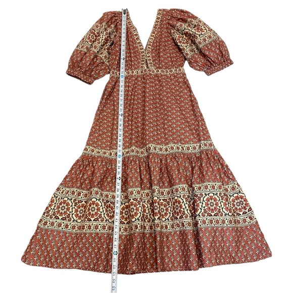 Sea New York Fernanda Tile Print Cotton Dress - Picture 10 of 12